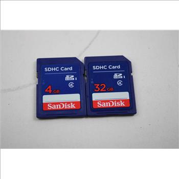 SD Memory Cards, 18 Pcs