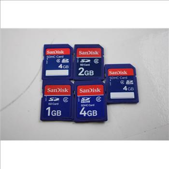 SD, USB Memory Stick, 10 Pieces