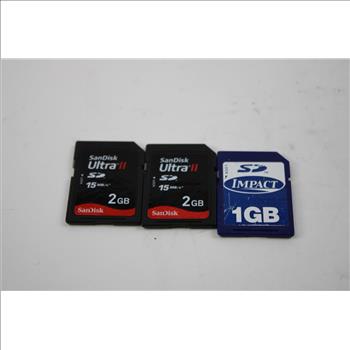 SD, USB Memory Stick, 10 Pieces