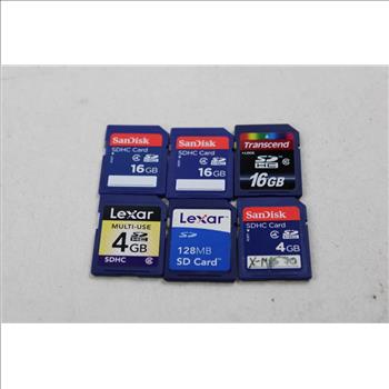 SD, USB Memorys 10 Pieces, 4,8,16,64 Gb
