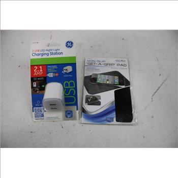 SDXC Cards, Grip Pad, Microlight, LED Night Light Charging Station, 5 Pieces