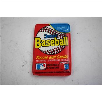 Sealed 1988 Donruss Baseball Cards - Stan Musial Puzzle