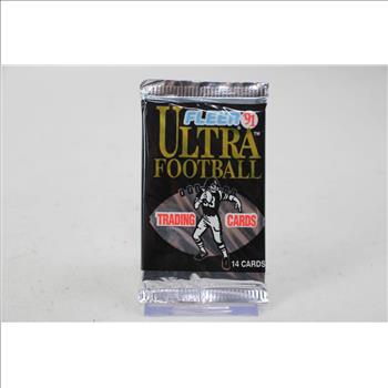Sealed Pack 1991 Fleer Ultra Football