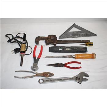 Sears Craftsman Tool Box With Bits, Wrench, And More