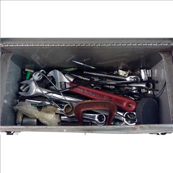 Sears Craftsman Toolbox With Tools, 10+ Pieces