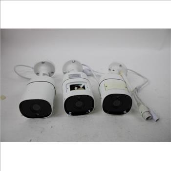 Security Cameras Bulk Lot, 5 Pieces