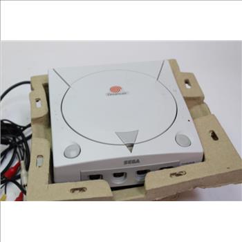 Sega Dreamcast Game Console With Games