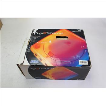 Sega Dreamcast Game Console With Games