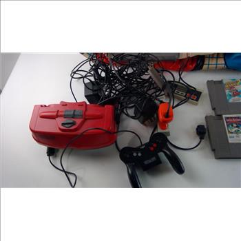 Sega Genisis And Nintendo Entertainment System, 4+ Pieces