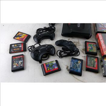 Sega Genisis Console And More 10+ Pieces