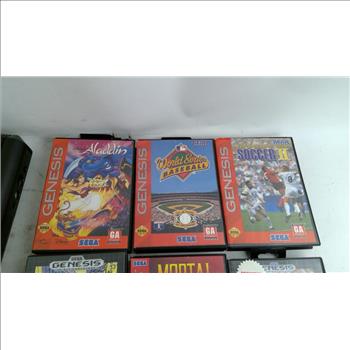 Sega Genisis Console And More 10+ Pieces