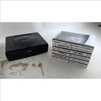 Sega Saturn Console And More 10+ Pieces