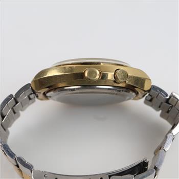 Seiko 18kt GP Bell-Matic Watch