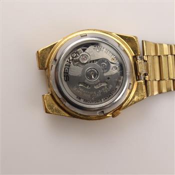 Seiko 5 Automatic 14kt Gold Plated Watch