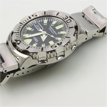 Seiko Black Monster Diver's Watch