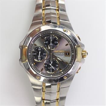 Seiko Coutura Chronograph Watch