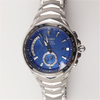 Seiko Coutura Radio Sync Solar Dual Time Watch