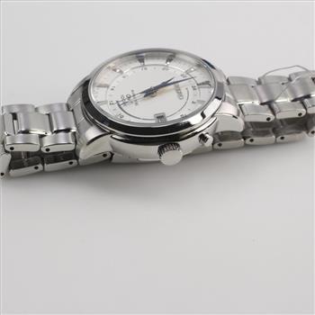 Seiko Kinetic Stainless Steel Watch