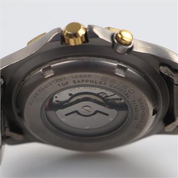 Seiko Kinetic Titanium Luminous Dial Watch