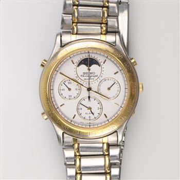 Seiko Moon Phase Chronograph Watch