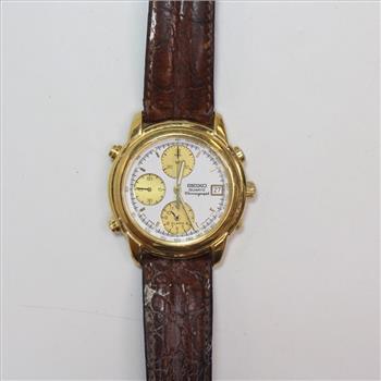 Seiko Quartz Chronograph Watch