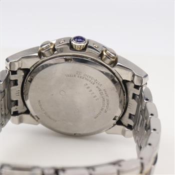 Seiko Solar Chronograph Watch