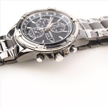 Seiko Solar Chronograph Watch