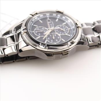 Seiko Solar Chronograph Watch