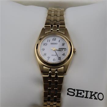 Seiko Solar Stainless Steel Watch