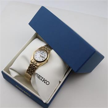 Seiko Solar Stainless Steel Watch