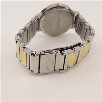 Seiko Solar Two Tone Stainless Steel Watch
