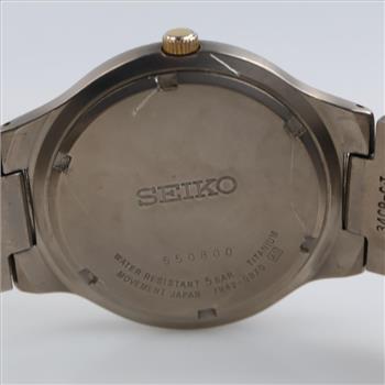 Seiko Titanium Watch