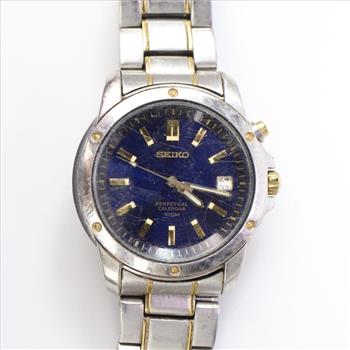 Seiko Two Tone Stainless Steel Watch
