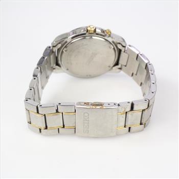 Seiko Two Tone Stainless Steel Watch