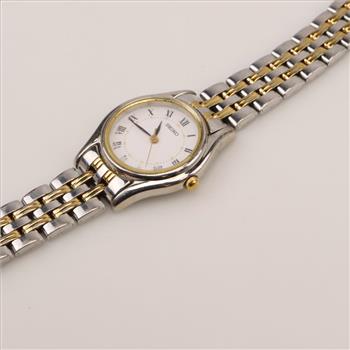 Seiko Vintage Two Tone Stainless Steel Watch