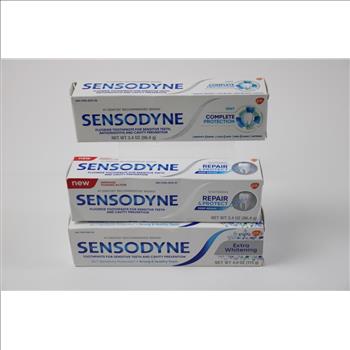 Sensodyne, Colgate, Crest Toothpaste And Tootbrushes 15+ Pieces