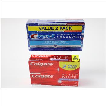 Sensodyne, Colgate, Crest Toothpaste And Tootbrushes 15+ Pieces