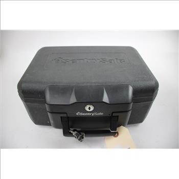 Sentry Safe Metal Box, Black