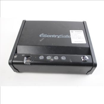 SentrySafe Pistol Safe, Quick Access Biometric Gun Safe, Single Gun Capacity