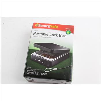 SentrySafe Small Portable Lock Box P005C