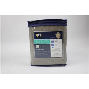 Serta, Cool & Comfy 4 Pc Sheet Set, King