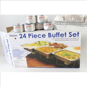 Serve-Rite 24-Piece Buffet Serving Set
