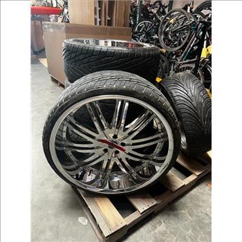 Set Of 24 Inch Wheels | Property Room