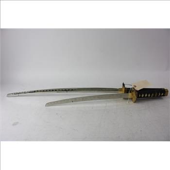 Set Of Stainless Steel Katana Swords,  2 Pieces