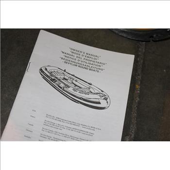 Sevylor Fish Master 325 Fishing Inflatable Raft