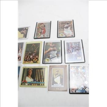 Shaquille O'Neal, Michael Jordan, & More Trading Cards; 5+ Pieces