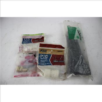 Sharkbite Adapters, Commercial Electric 8 Inch Mounting Ties, And More