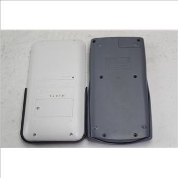 Sharp, Casio Calculators 2 Pieces