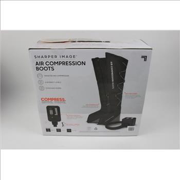 Sharper Image, Air Compression Boots, Small-medium