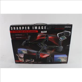 Sharper Image FPV Streaming Drone Quadcopter